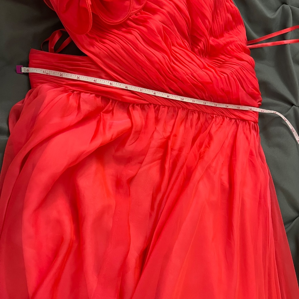 Mac Duggal One Shoulder Lace Up Dress 67941 - Picture 10 of 11